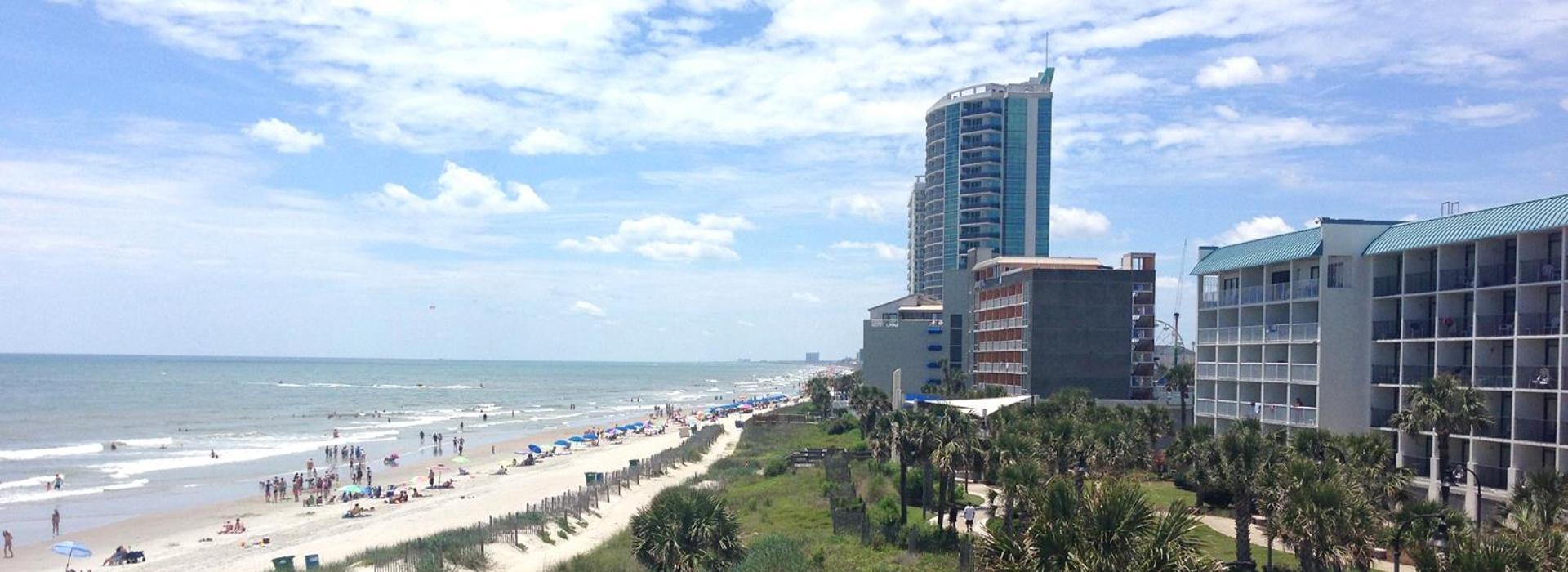 Hotel Bar Harbor On The Oceanfront Myrtle Beach Exterior foto